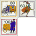 Welfare: Mail transport through the ages - Germany / Berlin 1989 Set