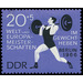 World and European Championships in weightlifting, Berlin  - Germany / German Democratic Republic 1966 - 20 Pfennig