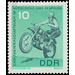 World Championship runs in motorcross, Apolda, motorcycle race, Sachsenring  - Germany / German Democratic Republic 1963 - 10 Pfennig