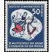 World Festival of Youth and Students, Berlin  - Germany / German Democratic Republic 1951 - 50 Pfennig